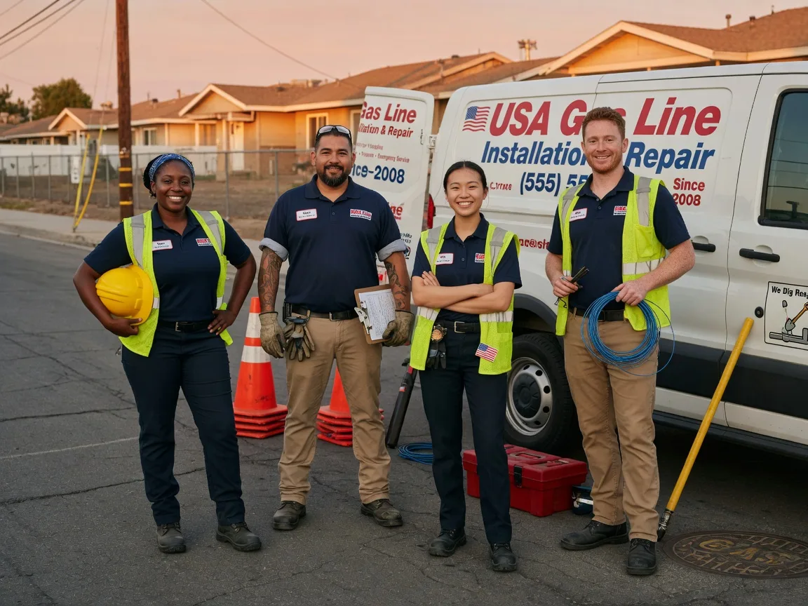 Gas Line Installation company in Fort Recovery, OH
