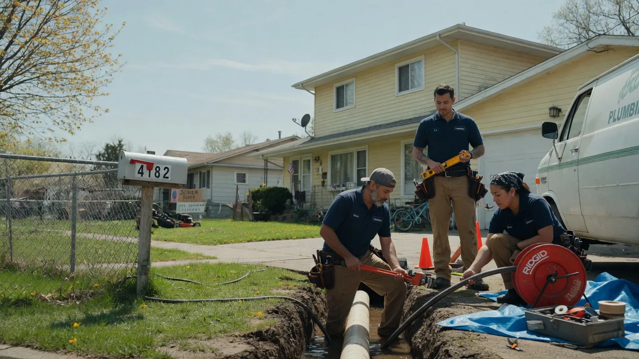 Gas Line Repair in Fort Recovery, OH near me